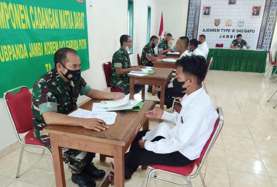 Sejumlah Pemuda Calon Komcad Akan Ikuti Seleksi Tingkat Pusat