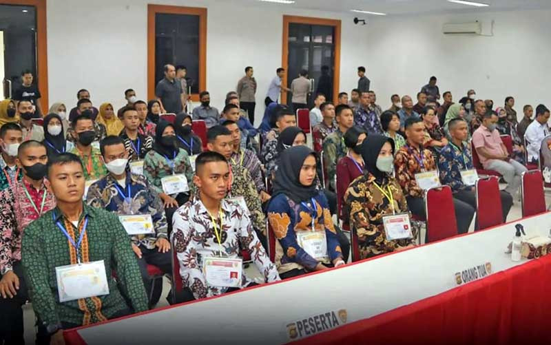 2.450 Orang Mendaftar Bintara Polri di Polda Jambi