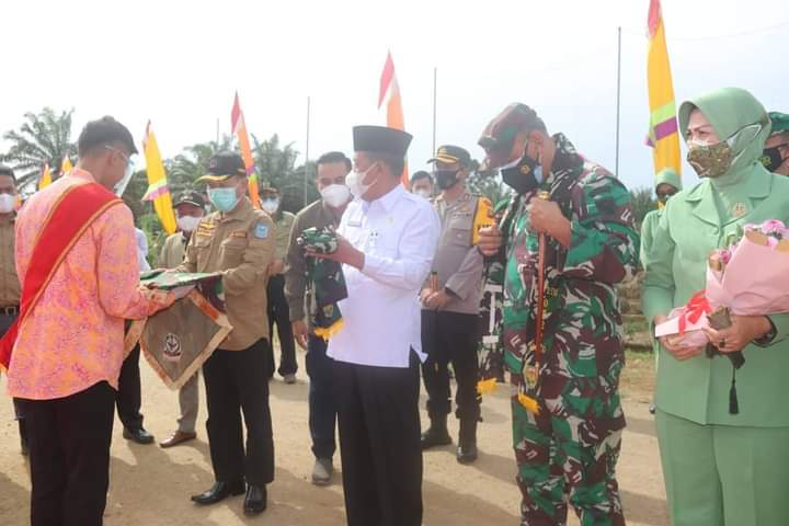 ABDULLAH SANI : TMMD WUJUD SINERGITAS PEMBANGUNAN DAERAH BERSAMA TNI