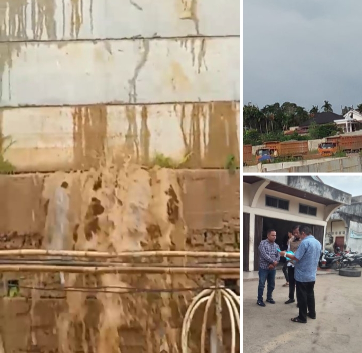 AMPL Pertanyakan Perizinan dan Aktivitas Pengolahan Material Jalan Tol Dalam Areal Gudang Limtoso