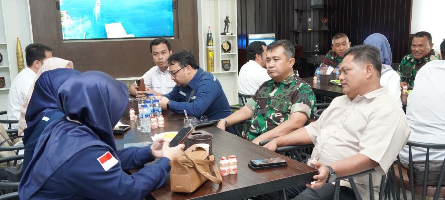 Audensi GM Icon Plus PLN Jateng bersama Gubernur Akmil
