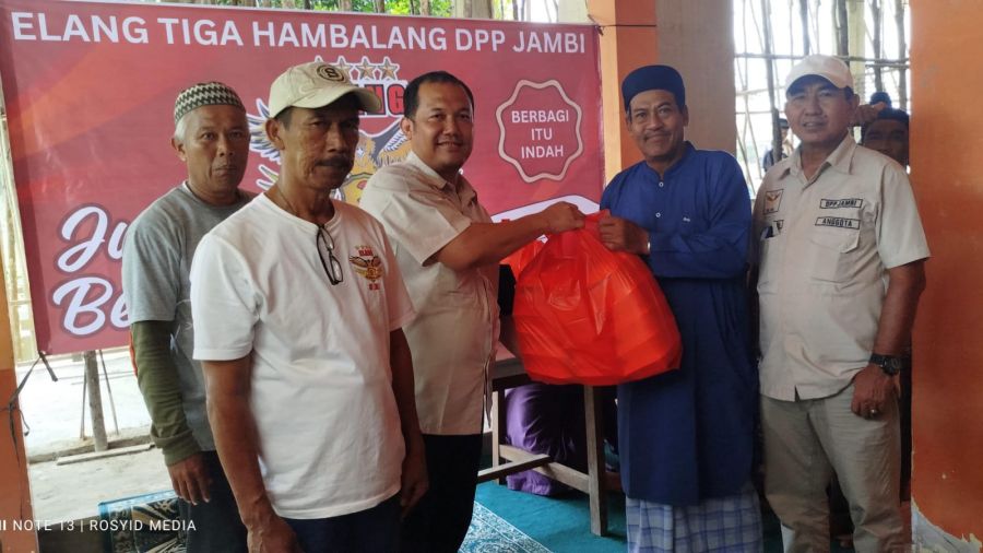 Berbagi Itu Indah: ETH Jambi Wujudkan Kepedulian Sosial Lewat Program Jum’at Berkah