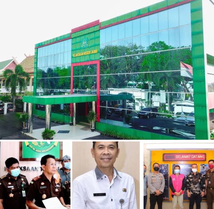 Berhasil Ungkap Kasus Korupsi Rp.1,2 M, Empat Kasi Kejari Jambi Langsung Dimutasi