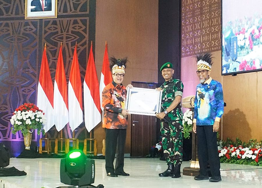Brigjen TNI J.O Sembiring Mendapat Apresiasi Dari Menteri Hukum dan Ham
