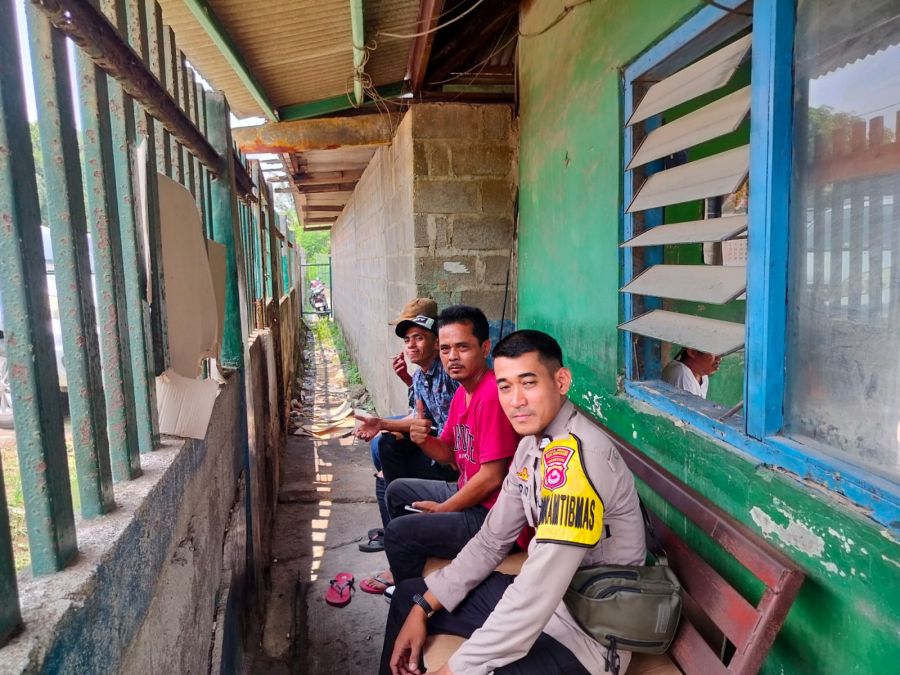 Brigpol Ristyanto Ajak Warga Desa Cibadak Ciptakan Lingkungan Aman dan Kondusif
