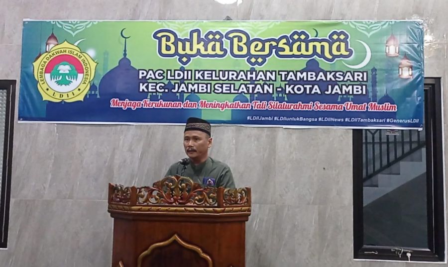 Buka Bersama LDII Jambi Dihadiri Lurah Tambaksari