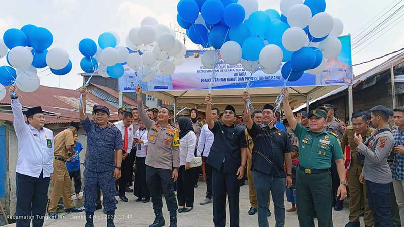 Buka Desa Bebas Narkoba, Bupati: Jangan Jadikan Masalah Uang Sebagai Pembelaan Kasus Narkoba
