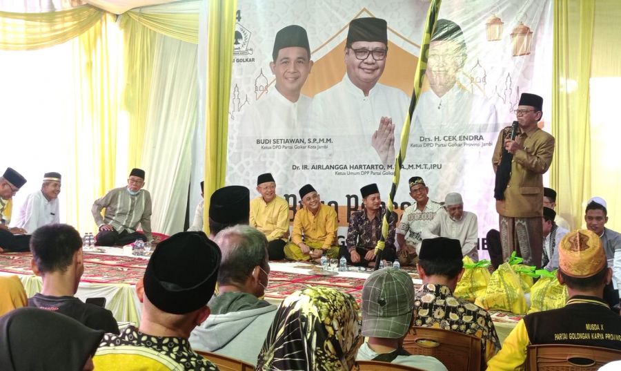 Cek Endra Apresiasi Kegiatan Buka Bersama Golkar Kota Jambi