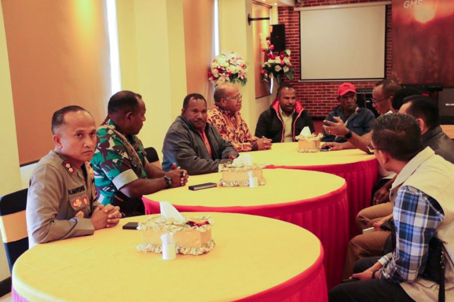 Dandim 1702/JWY Siap Ciptakan Situasi Kondusif Dukung Pembangunan Prov. Papua Pegunungan