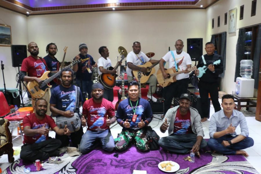Dandim 1702/JWY Yakinkan Kesiapan Panitia Festival dan Konser Musik Akustik Jayawijaya