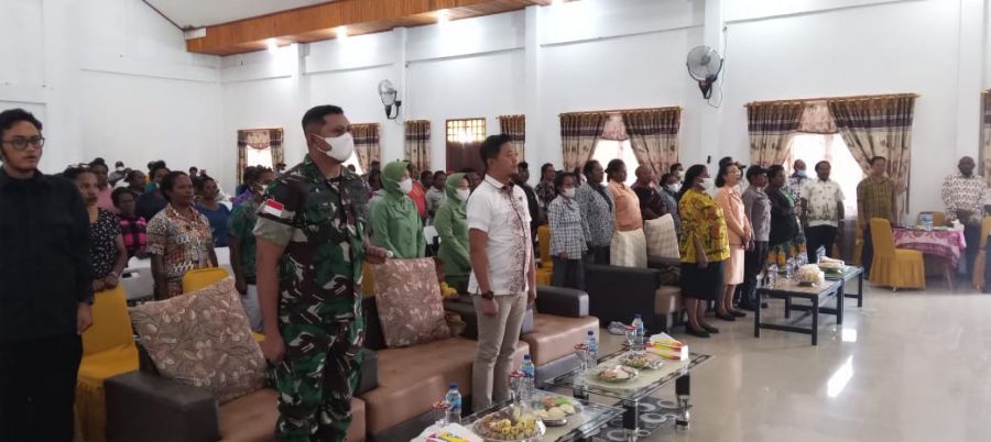 Dandim 1715/Yahukimo Dukung Peningkatan Partisipasi Perempuan Tahun 2022