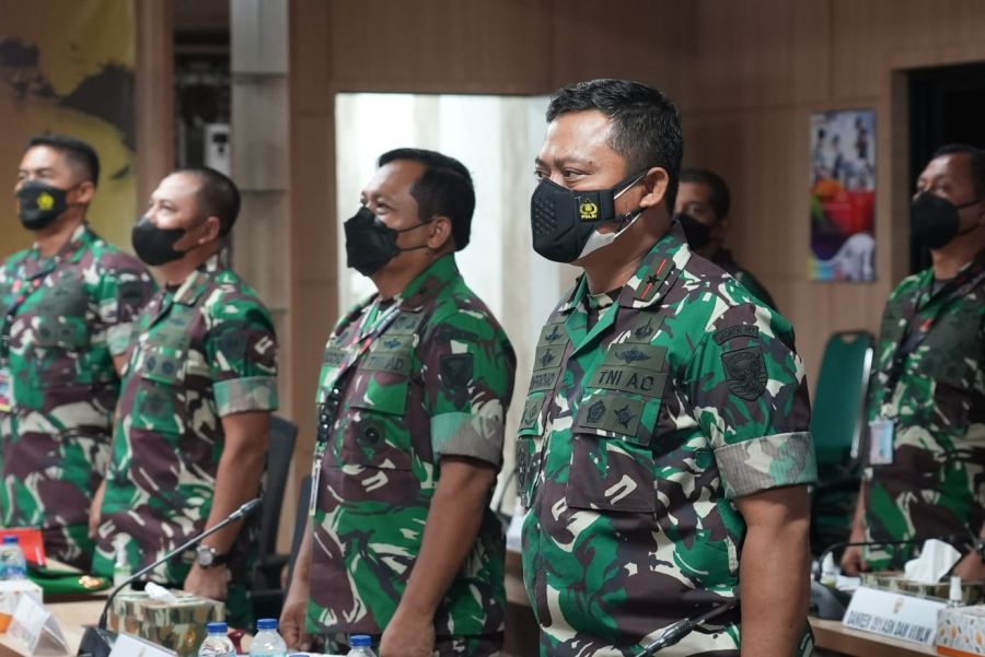 Danrem 042/Gapu Hadiri Rapimnas TNI Polri 2022 di Mabes Cilangkap