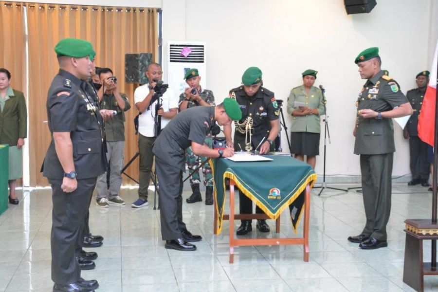 Danrem 172/Pwy Pimpin Sertijab Dandim Jayawijaya dan Sarmi 