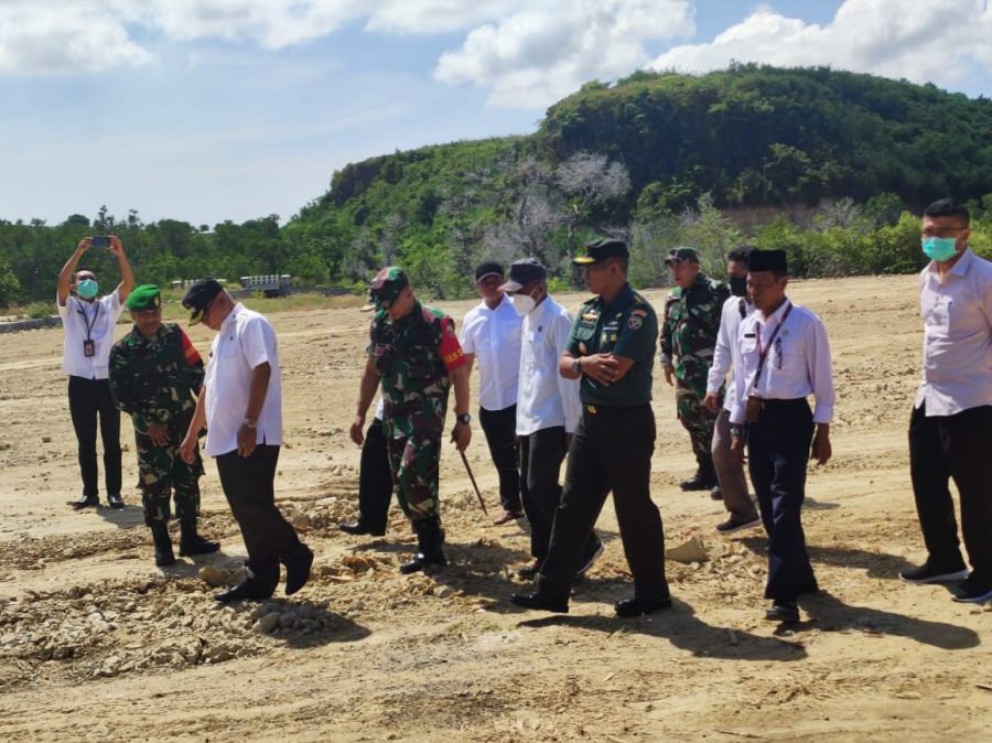 Dansatgas TMMD Ke -113 Upayakan Sasaran Fisik 30 Unit Rumah Selesai Tepat Waktu