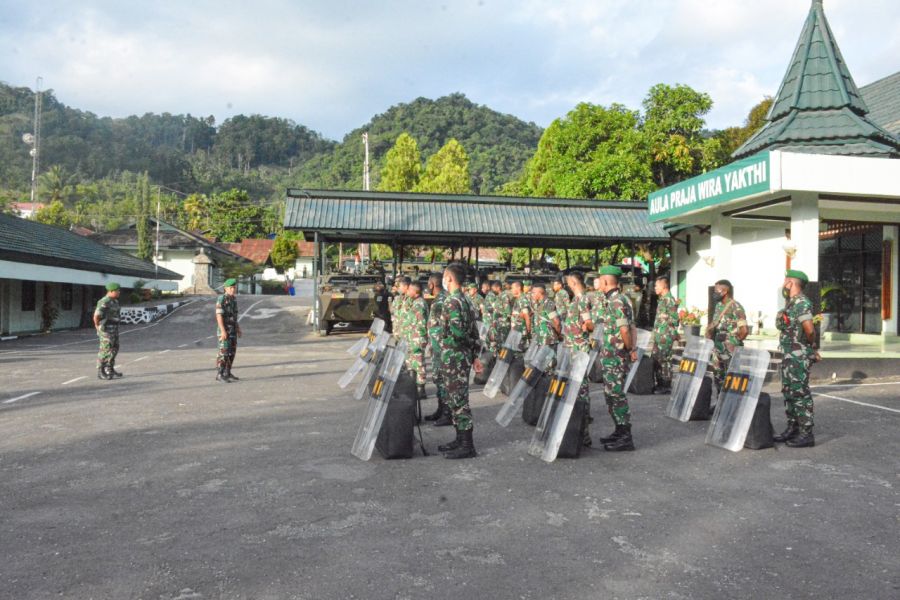 Demo 10 Mei di Jayapura, Korem yang 172/PWY Siagakan Personil Backup Kepolisian