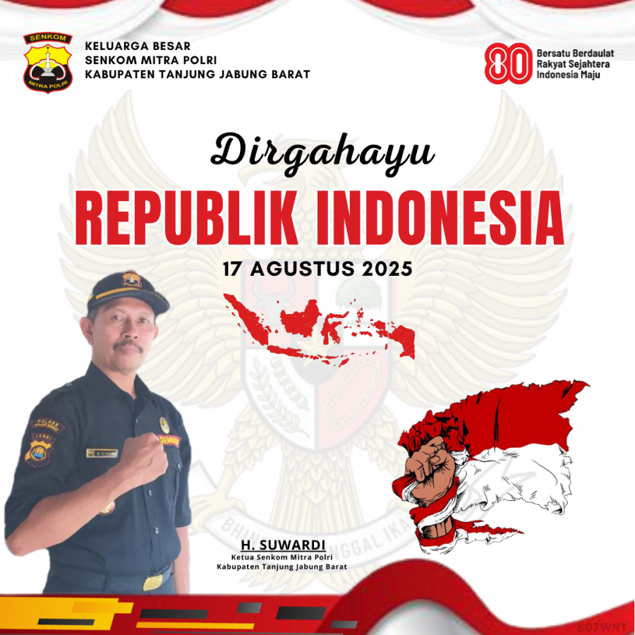 Dirgahayu Republik Indonesia Ke- 80