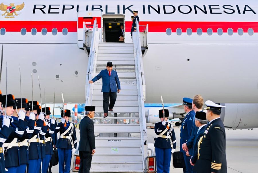Disambut Hangat di Amsterdam, Presiden Prabowo Awali Misi Perkuat Diplomasi Indonesia-Belanda