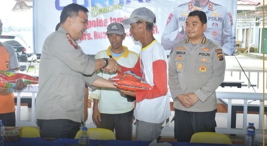 Ditpolairud Polda Jambi Dengar Keluhan Para Nelayan dan Sopir Perahu Ketek