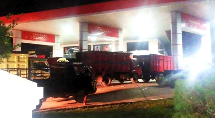 Ditreskrimsus Polda Jambi Tindak 26 Truk Pengangkut Batubara yang Mengisi BBM Bersubsidi