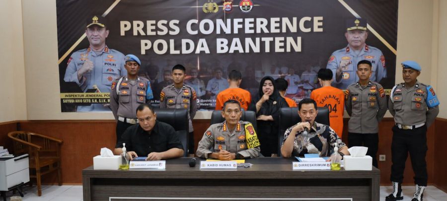 Ditreskrimum Polda Banten Ungkap Kasus Tindak Pidana Pengeroyokan