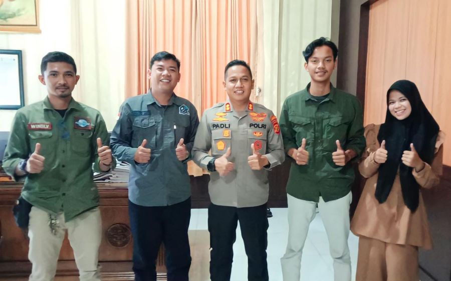 DPC PJS Sambangi Kapolres - Jalin Silaturahmi di Bulan Ramadan