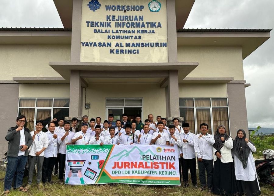 DPD LDII Kerinci Gelar Pelatihan Jurnalistik Dasar, Perkuat Dakwah di Era Digital