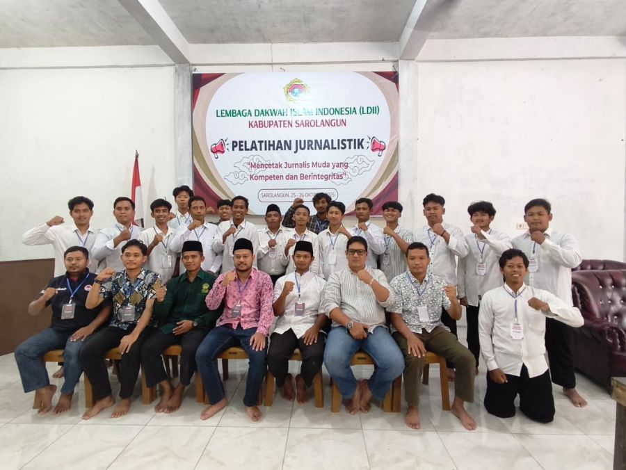 DPD LDII Sarolangun Helat Pelatihan Jurnalistik, Siap Cetak kader Yang profesional, Dan Berintegrita