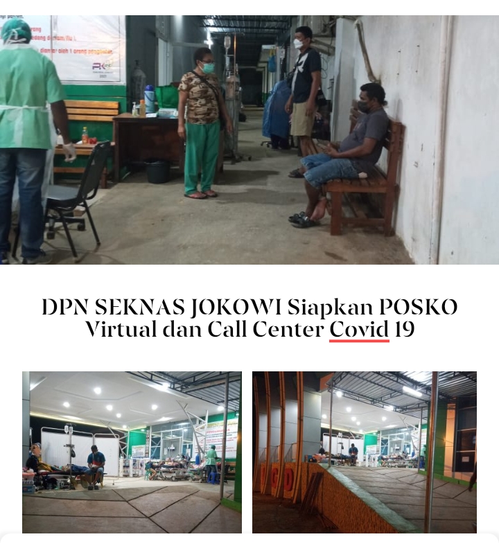 DPN Seknas Jokowi Siapkan Posko Virtual Covid-19, Galang Keluhan Warga