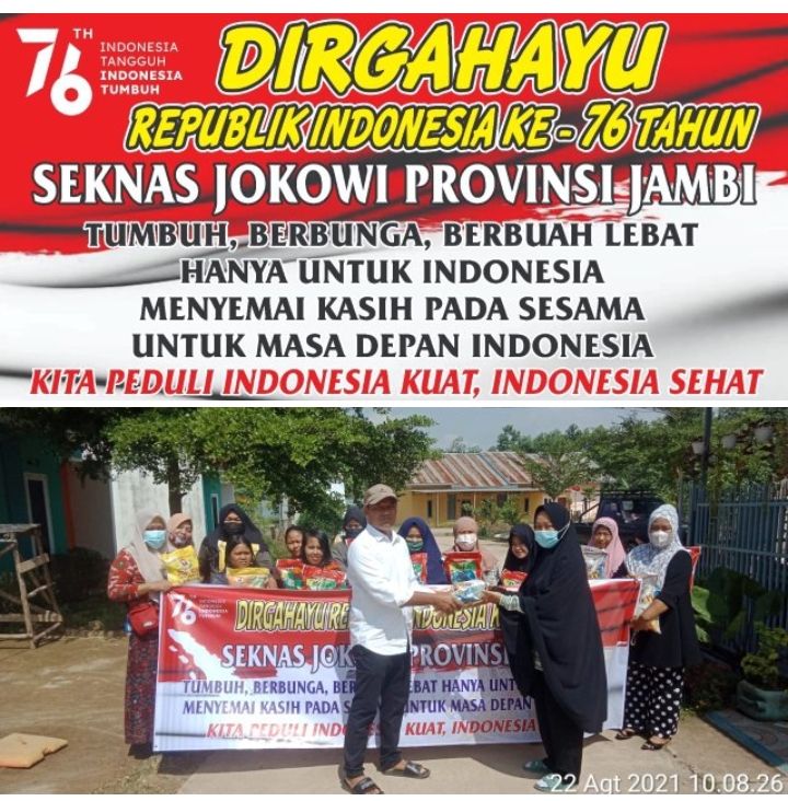 DPW SEKNAS JOKOWI Provinsi Jambi Adakan Kegiatan