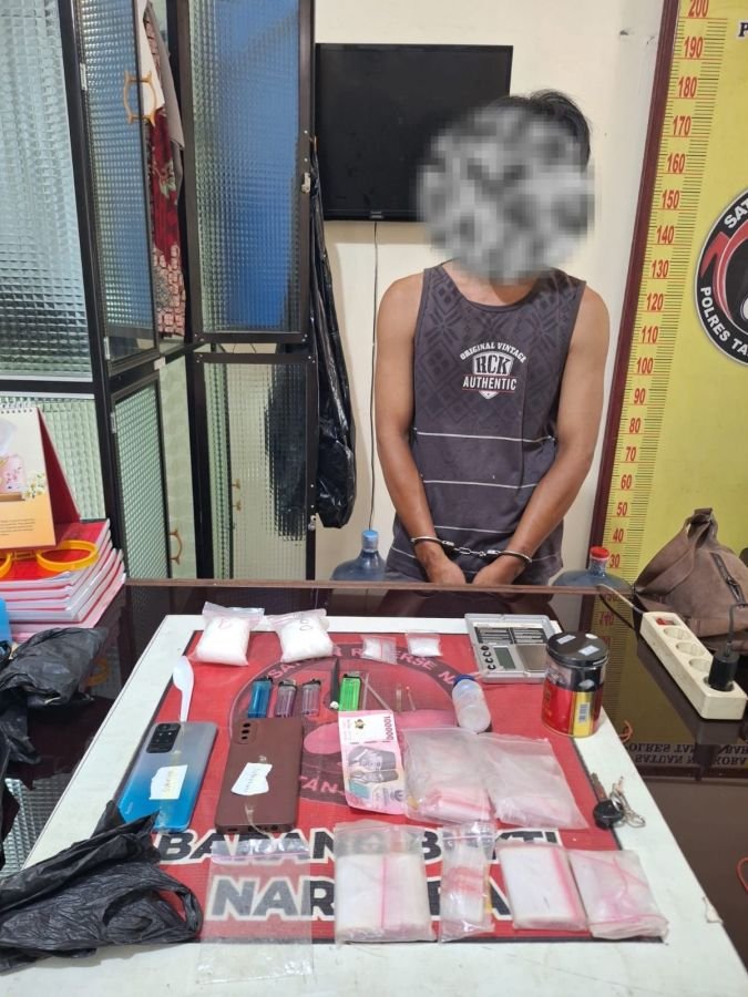 Dua Pengedar Shabu di Sri Agung Diringkus dengan Barang Bukti 0,2 Kg