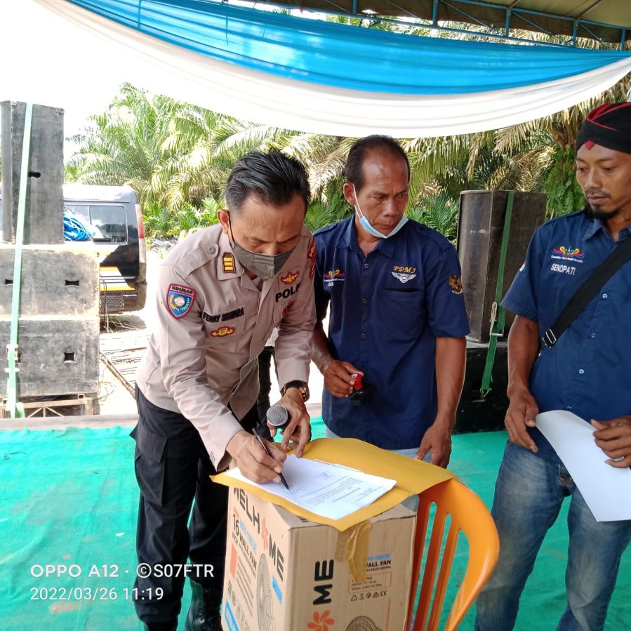 Ferry Siswara Tandatangani Piagam Penghargaan PDMJ
