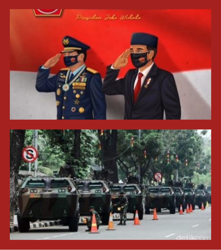 Gelar Pameran Alutsista di Sekitar Istana Kepresidenan