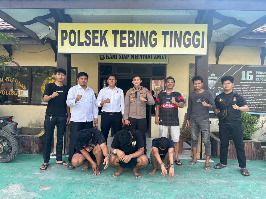 Gerakan Pencuri Sawit di Tebing Tinggi Dibekuk, Polisi Kejar 2 DPO Pelaku Lainnya