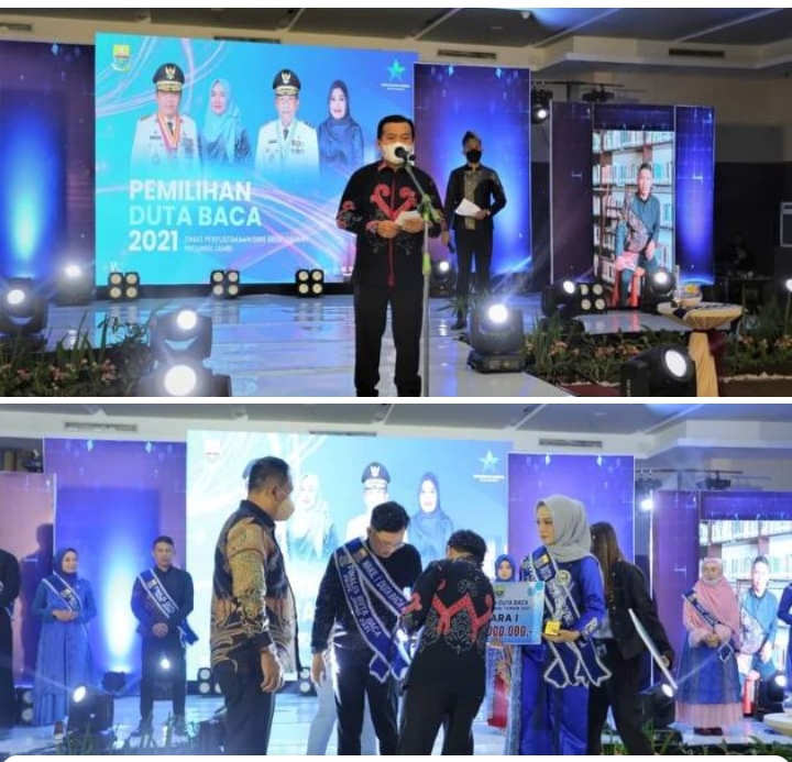 Gubernur Al Haris Apresiasi Pemilihan Duta Baca Milenial
