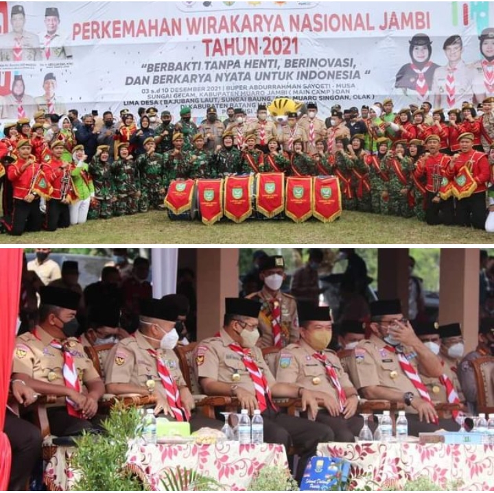 Gubernur Al Haris Harap Terwujud Rintisan Kampung Pramuka di Provinsi Jambi