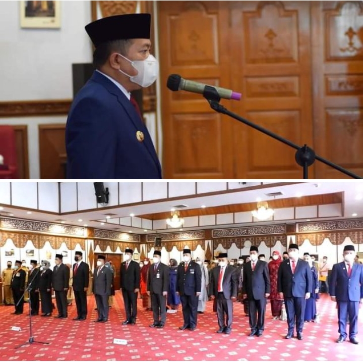 Gubernur Al Haris Lantik Varial Adhi Putra Menjadi Kepala Dinas Pendidikan