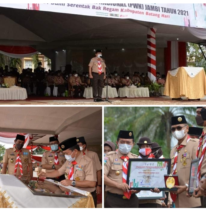 Gubernur Al Haris Nilai Sukses Penyelenggaraan Perkemahan Wirakarya Nasional di Provinsi Jambi