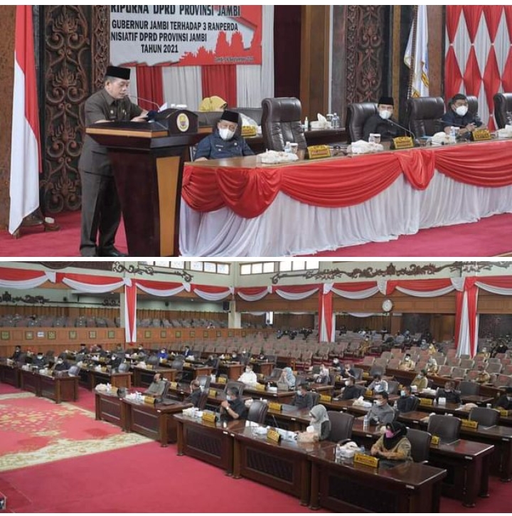 Gubernur Al Haris Nyatakan apresiasi dan dukungan Tiga Ranperda Inisiatif DPRD Provinsi Jambi