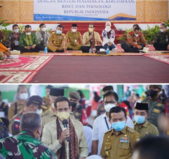 Gubernur Al Haris Yakinkan Mendikbud Ristek, Jambi Siap Laksanakan PTM