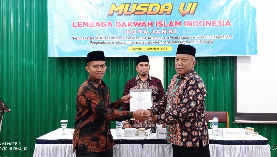 H. Sukarno Resmi Nahkodai LDII Kota Jambi, Siap Perkuat Sinergi dan Kiprah Positif Umat