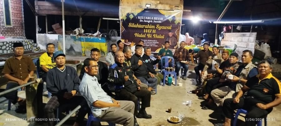 Halal Bihalal Senkom Kota Jambi, Momen Akrab Sarat Kebersamaan di De Jangek