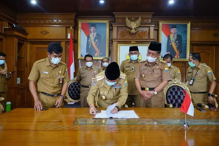 Hari ini Gubernur Alharis Tandatangani Pergub Refocusing Anggaran 500 Miliar Lebih