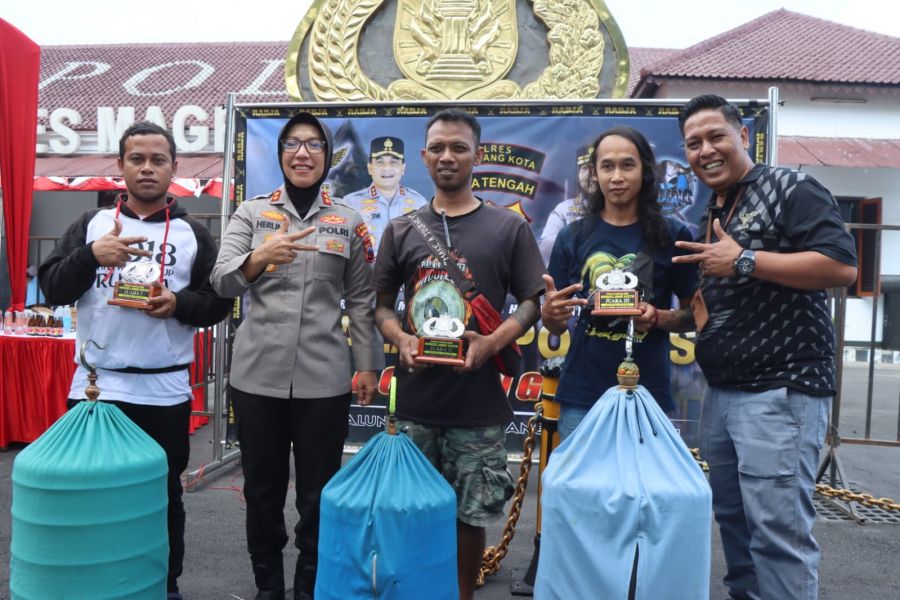 HUT Bhayangkara Ke-78, Polres Magelang Kota Bersama RGN Adakan Festival dan Lomba Burung Kicau