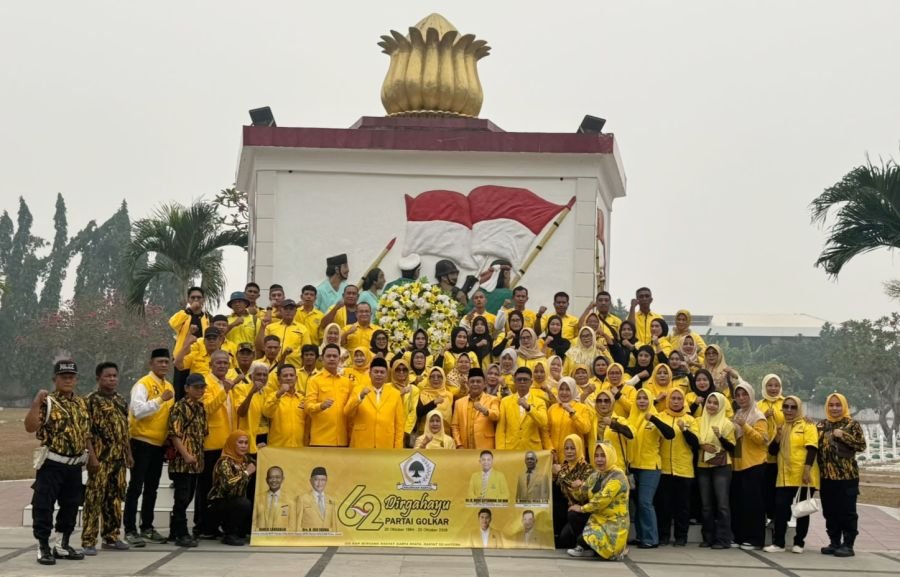 HUT ke-62 Golkar, Dr. H Budi Setiawan Kobarkan Semangat Kader Kota Jambi