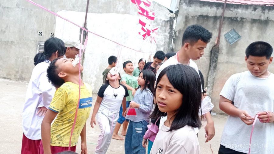 HUT RI ke-78, Anak-anak RT 15 Kenali Besar Antusias Ikuti Perlombaan Agustusan
