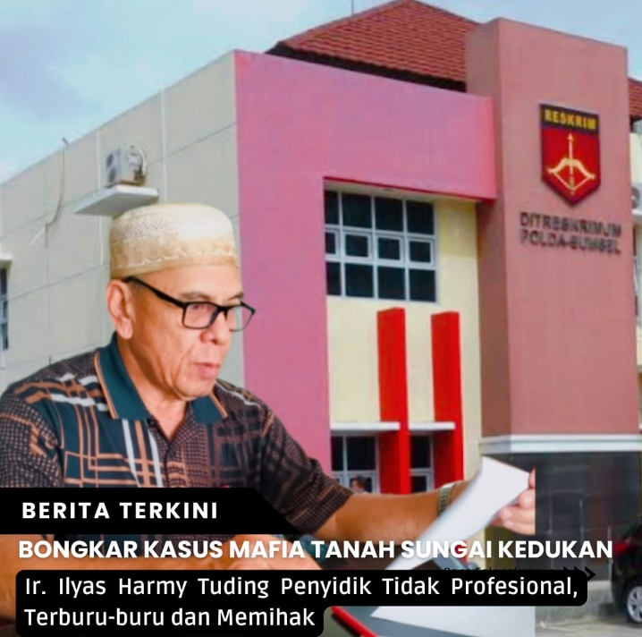 Ir. Ilyas Harmy Tuding Penyidik Tidak Profesional, Terburu-buru dan Memihak