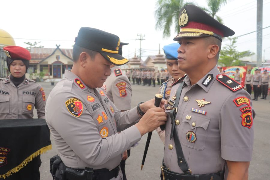 Jabatan Wakapolres Tanjab Barat Resmi Berganti, Kompol Andi Musahar Dilantik