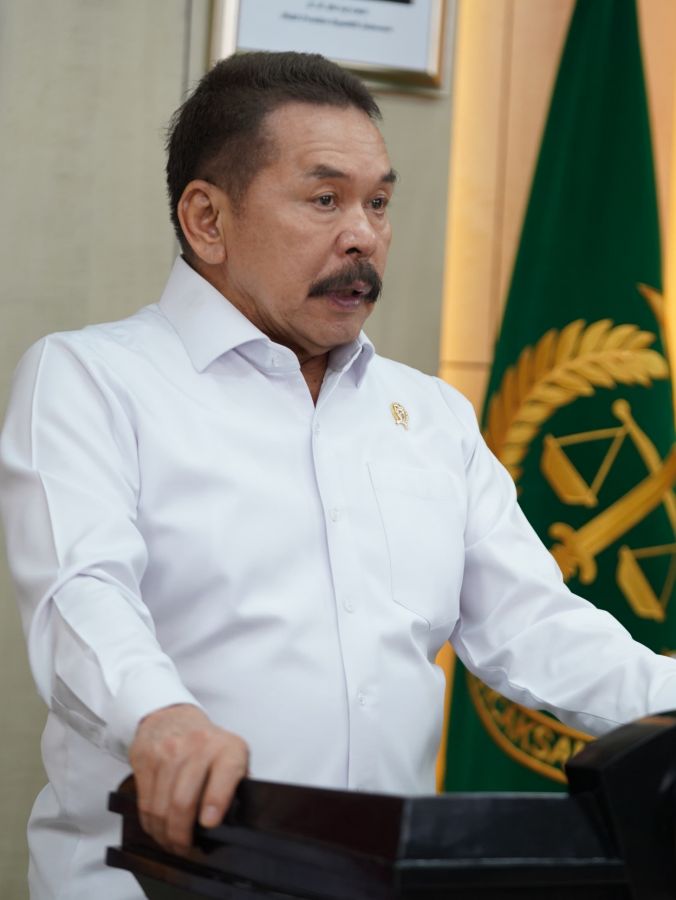 Jaksa Agung ST Burhanuddin Resmi Buka dan Beri Sambutan pada Rapat Kerja Teknis
