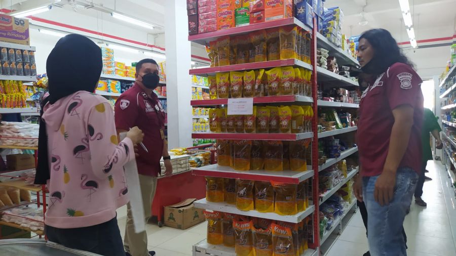 Kanit Res Pimpin Monitoring Ketersedian Minyak Goreng dan Sembako