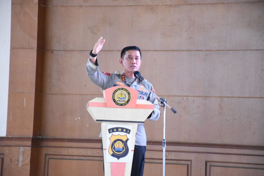 Kapolda Jambi Beri Pembekalan Kepada Siswa Diktuk 